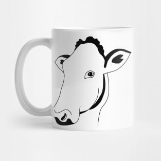 Cow portrait Mug